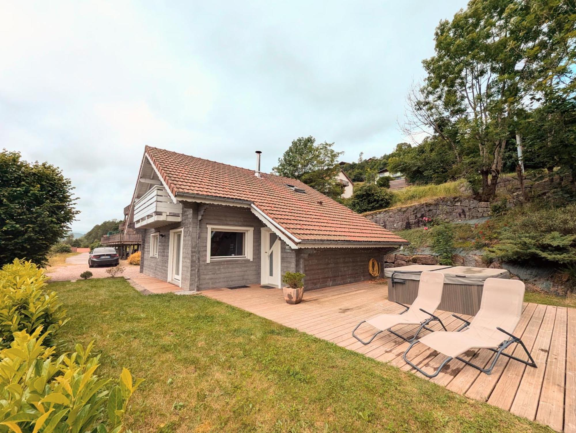 Chalet Sauna Jacuzzi 6 Personnes La Bresse Eksteriør bilde