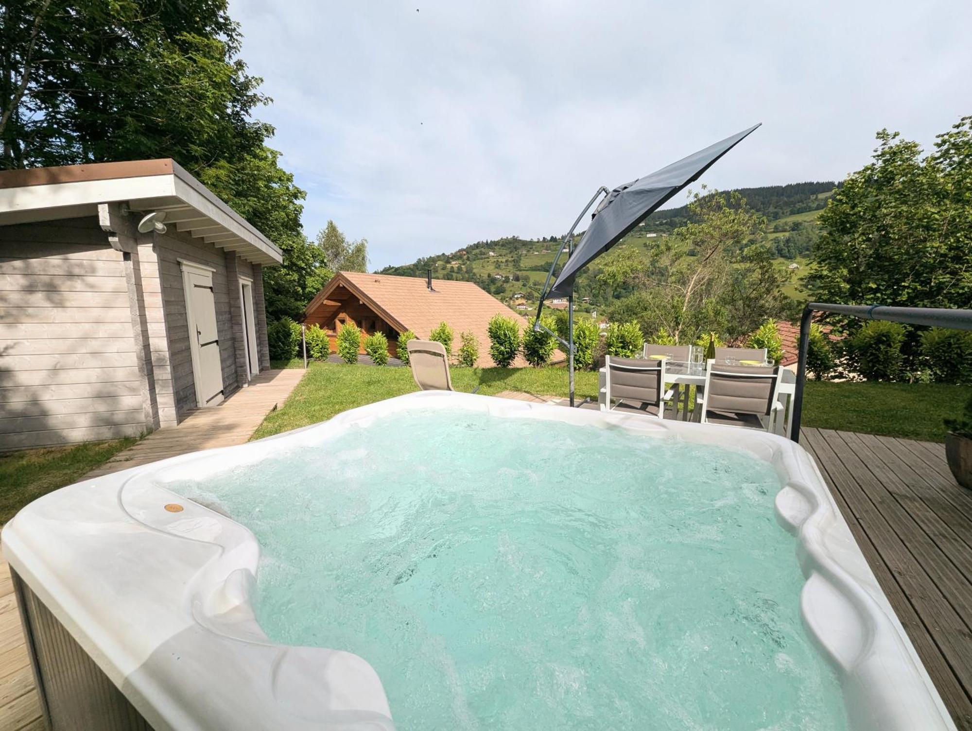Chalet Sauna Jacuzzi 6 Personnes La Bresse Eksteriør bilde
