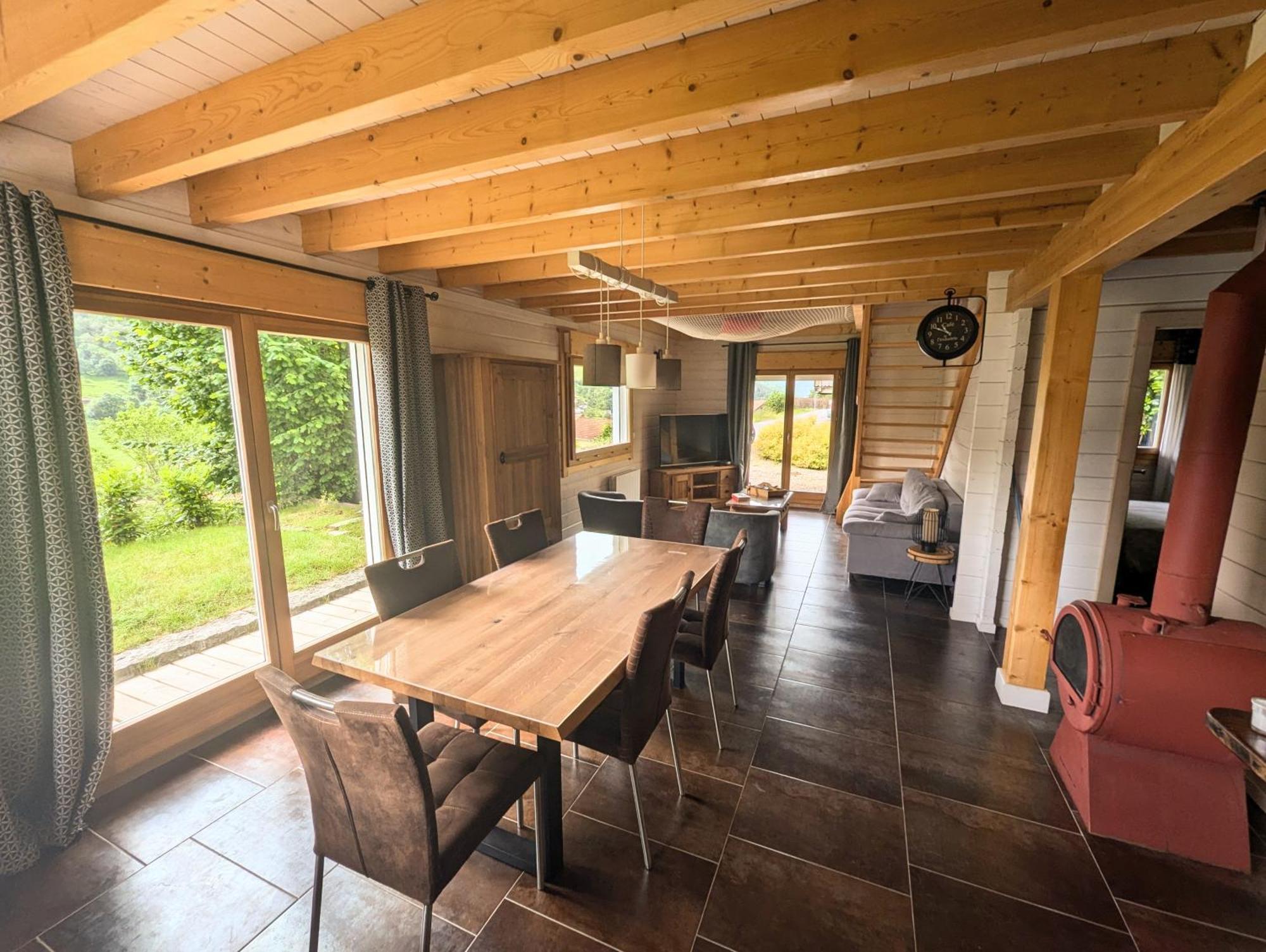 Chalet Sauna Jacuzzi 6 Personnes La Bresse Eksteriør bilde