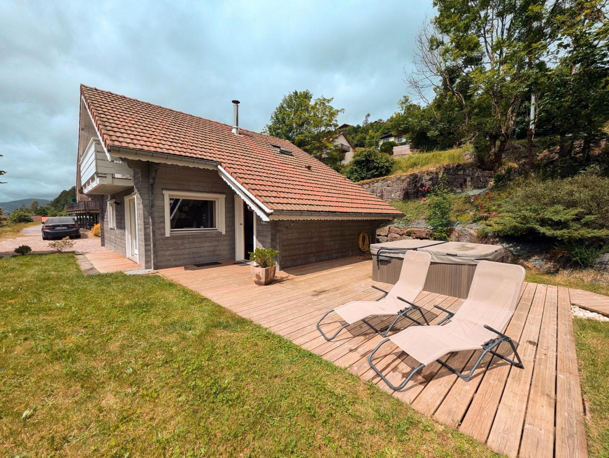 Chalet Sauna Jacuzzi 6 Personnes La Bresse Eksteriør bilde