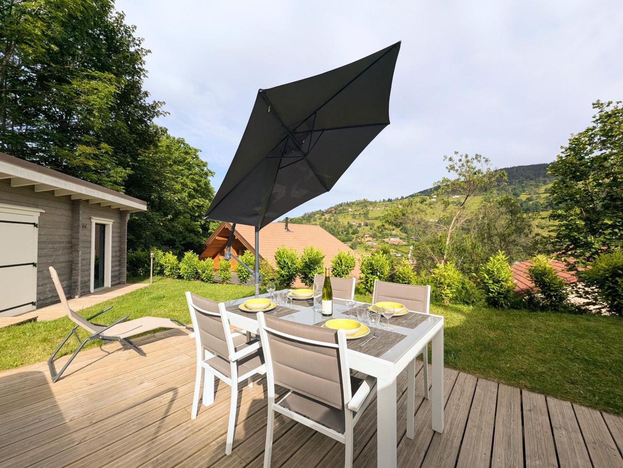 Chalet Sauna Jacuzzi 6 Personnes La Bresse Eksteriør bilde