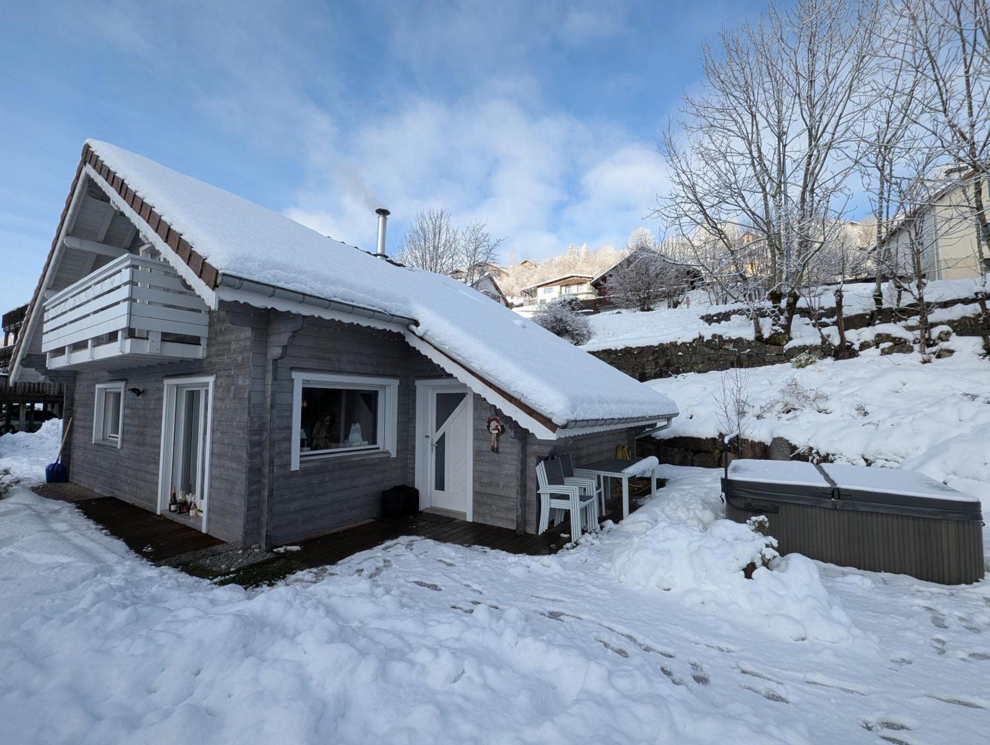 Chalet Sauna Jacuzzi 6 Personnes La Bresse Eksteriør bilde